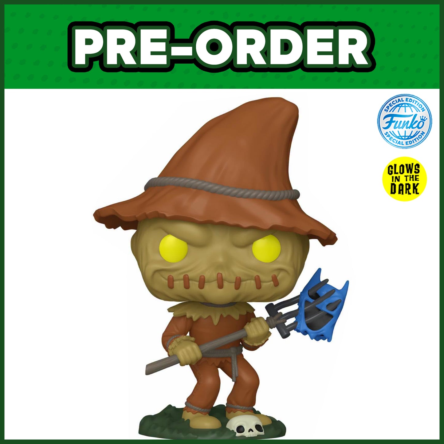 (PRE-ORDER) Funko POP! Heroes: DC - Scarecrow GITD #652 (FSE)