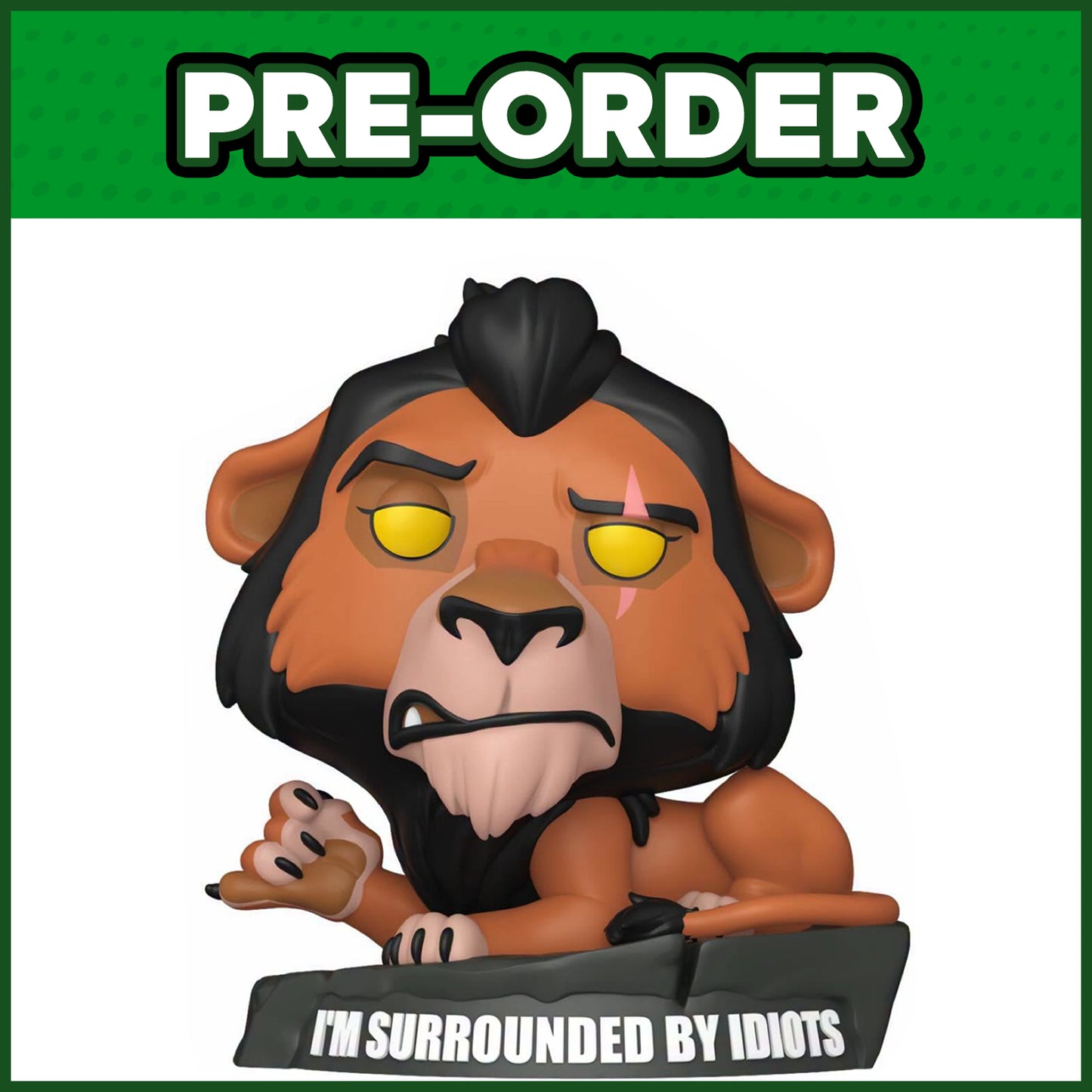 (PRE-ORDER) Funko POP! Disney: Villains - Scar MEME #1801