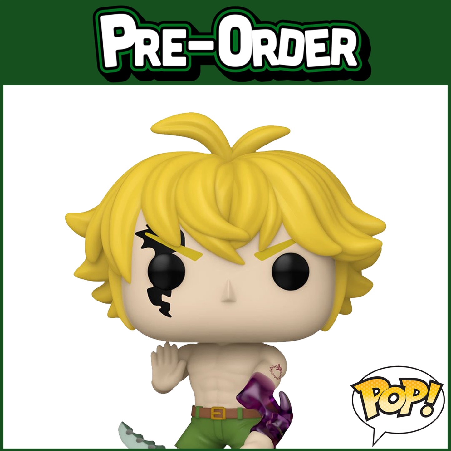 (PRE-ORDER) Funko POP! Animation: Seven Deadly Sins - Meliodas (PX Exclusive) #1344