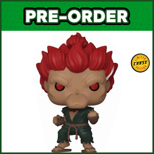 (PRE-ORDER) Funko POP! Games: Street Fighter - Akuma CHASE #1261
