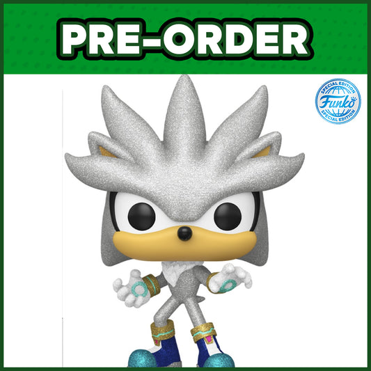 (PRE-ORDER) Funko POP! Games: Sonic the Hedgehog - Silver DIAMOND #1003 (FSE)