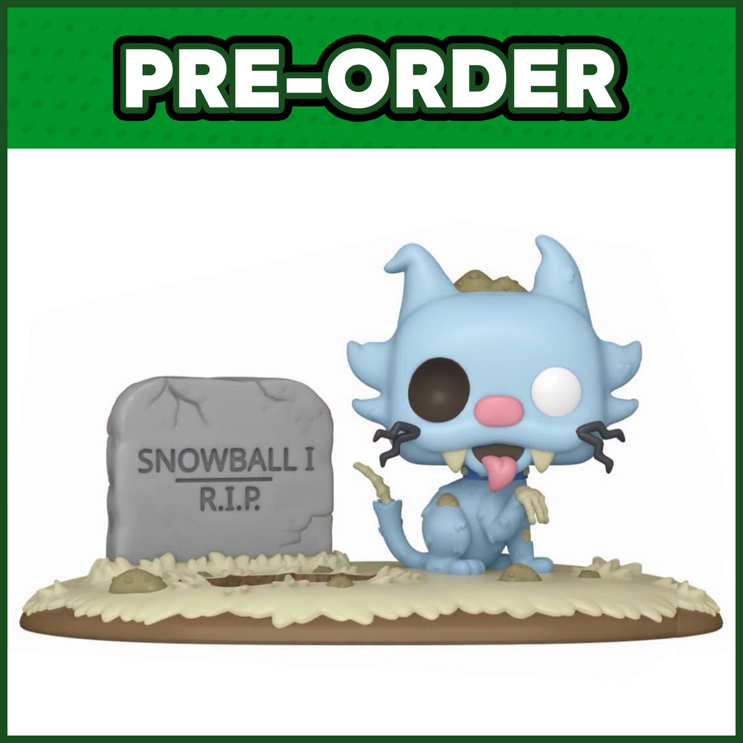 (PRE-ORDER) Funko POP! Deluxe: The Simpsons - Zombie Snowball #1949