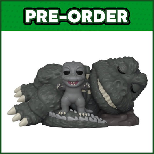 (PRE-ORDER) Funko POP! Movies: Godzilla - Sleeping Godzilla with Minilla 6" #1954
