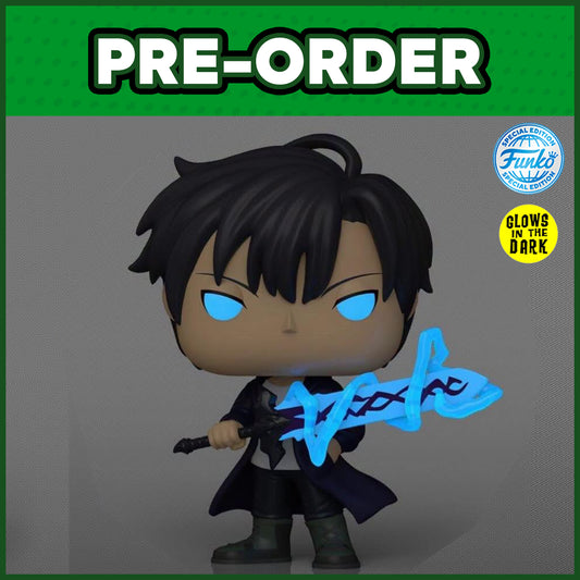 (PRE-ORDER) Funko POP! Animation: Solo Leveling - Sung Jinwoo GITD #2537 (FSE)