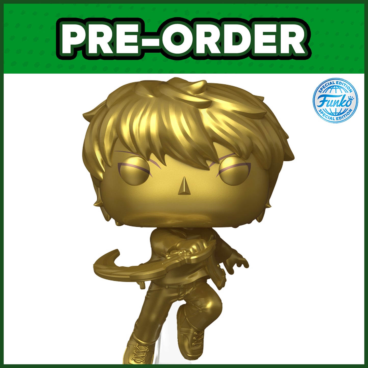 (PRE-ORDER) Funko POP! Animation: Solo Leveling - Sun Jinwoo GOLD #1982 (FSE)