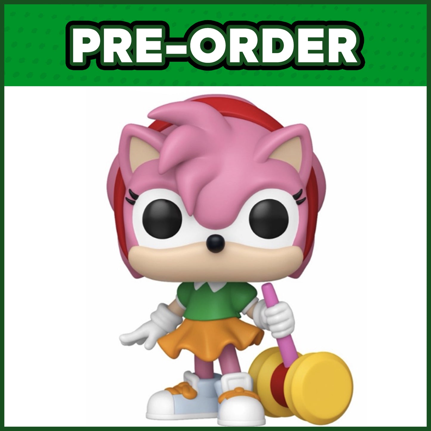 (PRE-ORDER) Funko POP! Games: Sonic The Hedgehog - Amy #1171