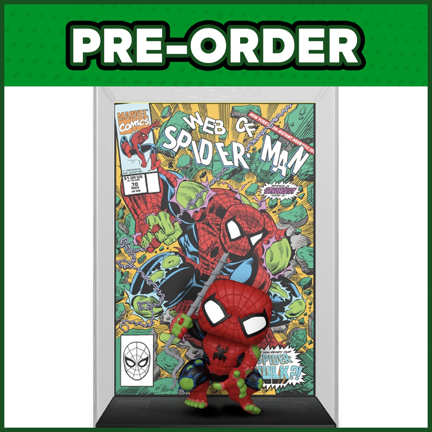 (PRE-ORDER) Funko POP! Comic Covers: Marvel - Spider-Hulk #79