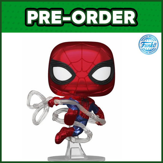 (PRE-ORDER) Funko POP! Marvel: Spider-Man Brand New Day - Spider-Man METALLIC #1590 (FSE)