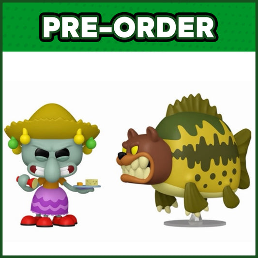 (PRE-ORDER) Funko POP! Animation: SpongeBob SquarePants - Squidward & Sea Bear 2-Pack