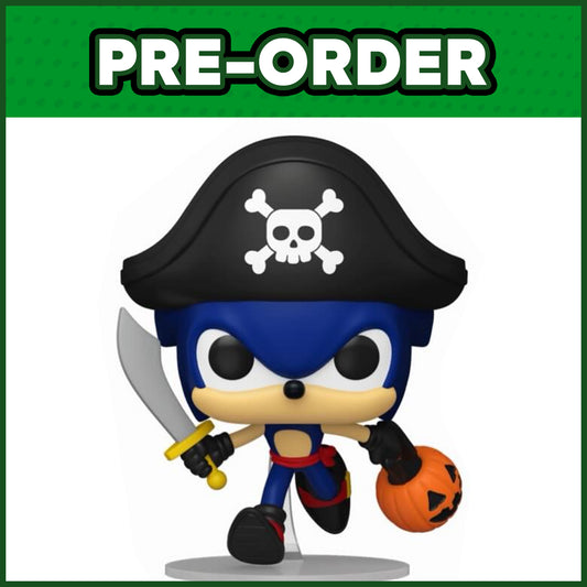 (PRE-ORDER) Funko POP! Games: Sonic the Hedgehog - Sonic as Pirate #1278