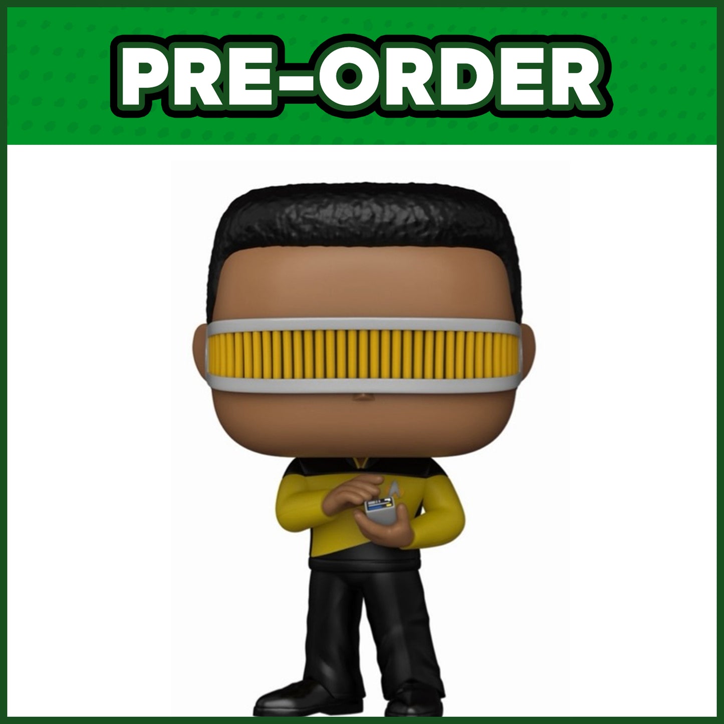 (PRE-ORDER) Funko POP! Television: Star Trek - Geordi La Forge #1925