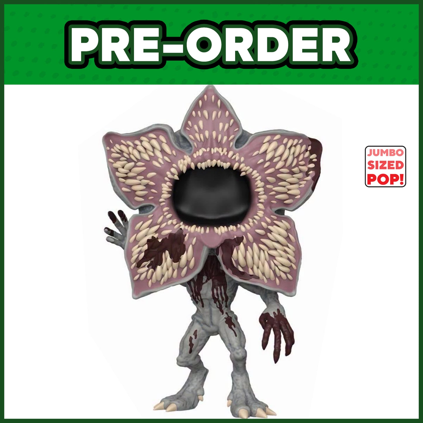 (PRE-ORDER) Funko POP! Television: Stranger Things - Demogorgon 10" #1958