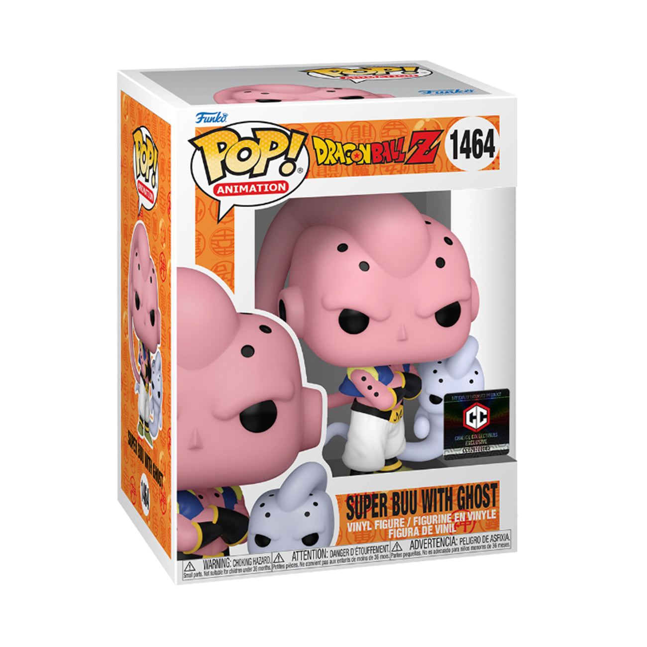 (PRE-ORDER) Funko POP! Animation: DBZ - Super Buu with Ghost (Chalice Collectibles) #1464