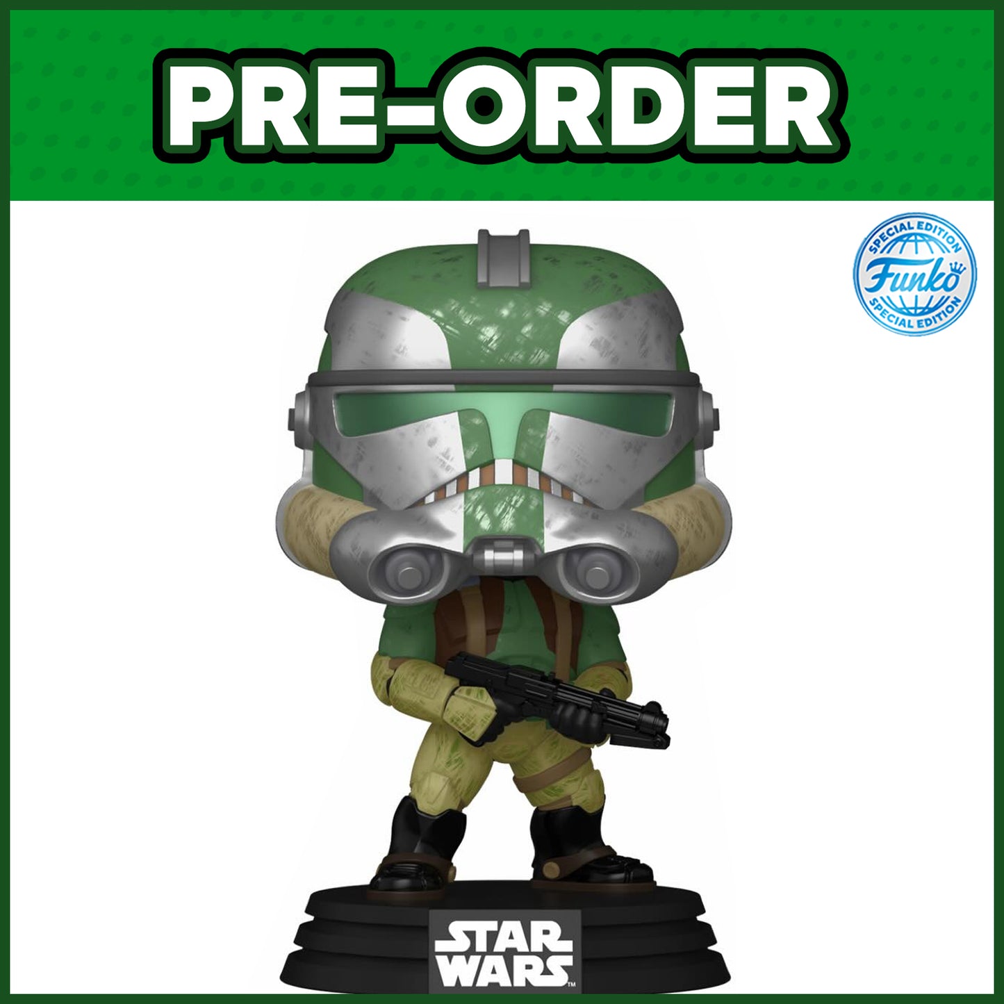 (PRE-ORDER) Funko POP! Star Wars: Commander Gree #854 (FSE)