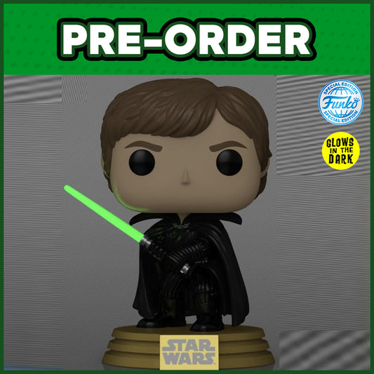 (PRE-ORDER) Funko POP! Star Wars: Luke Skywalker (Legends) GITD #846 (FSE)