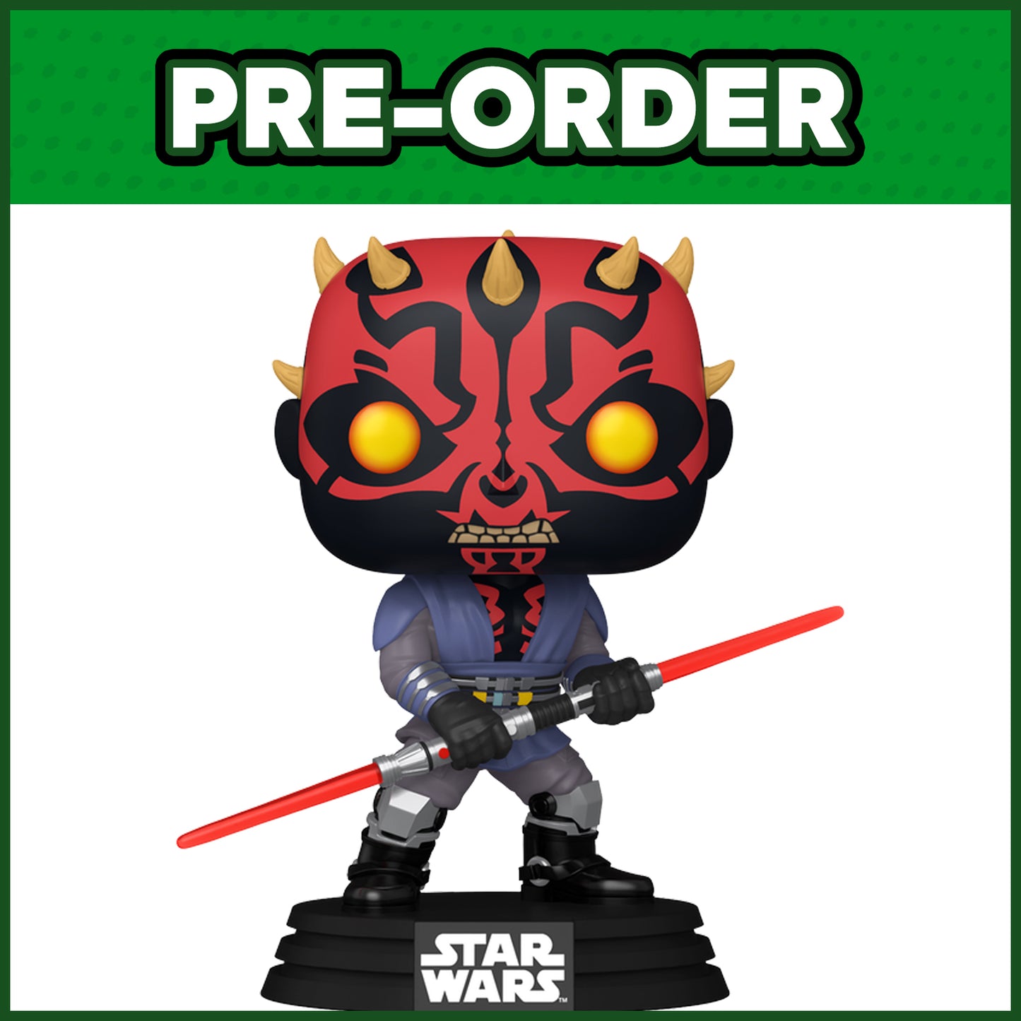 (PRE-ORDER) Funko POP! Star Wars: Maul Shadow Lord - Maul #828