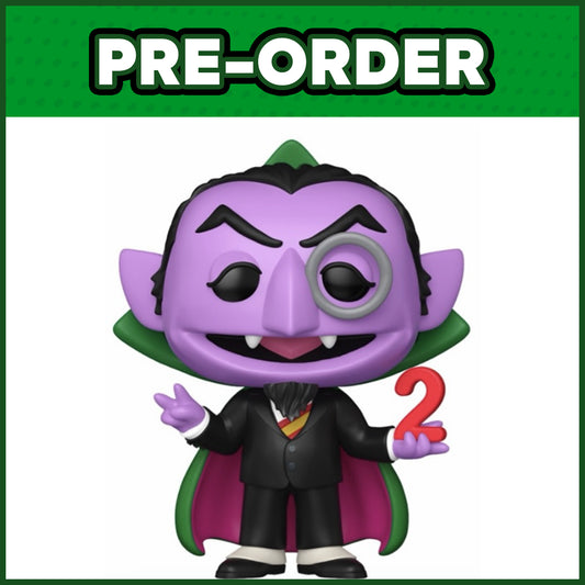 (PRE-ORDER) Funko POP! Television: Sesame Street - The Count #1792