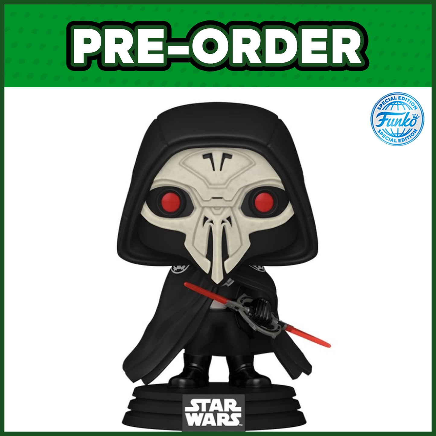 (PRE-ORDER) Funko POP! Star Wars: Maul Shadow Lord - The Crow (Inquisitor) #832 (FSE)