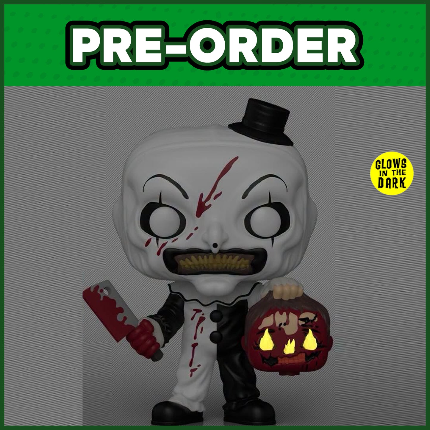 (PRE-ORDER) Funko POP! Movies: Terrifier - Art with Steve's Head GITD #2169