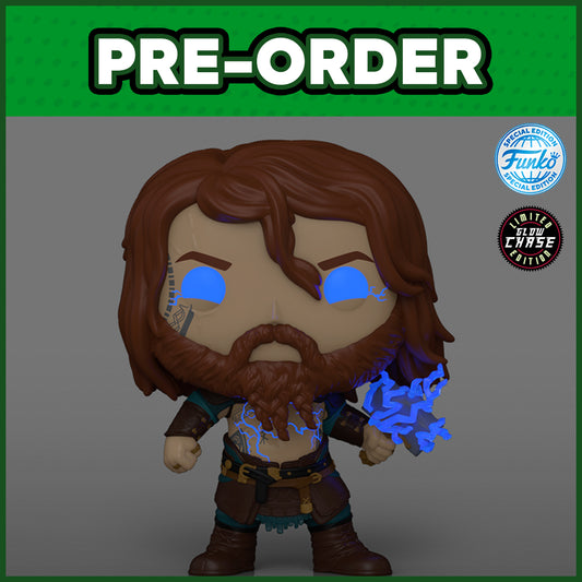 (PRE-ORDER) Funko POP! Games: God of War - Thor GLOW CHASE #1343 (FSE)