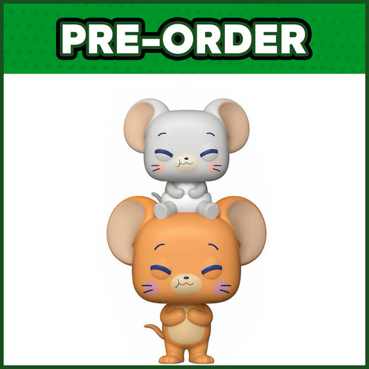 (PRE-ORDER) Funko POP! Animation: Tom & Jerry Gokko - Jerry with Nibbles #2582