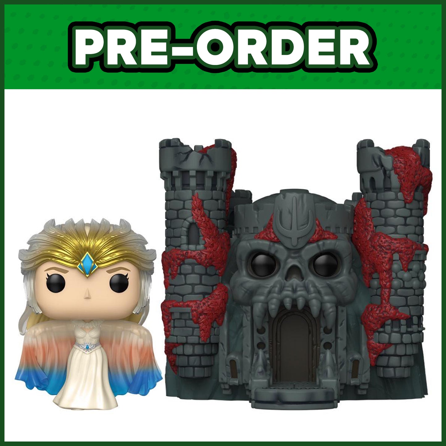 (PRE-ORDER) Funko POP! Town: Masters of the Universe - Sorceress with Castle Grayskull #51