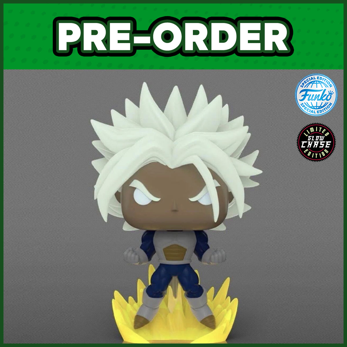(PRE-ORDER) Funko POP! Animation: DragonBall Z - Super Trunks GLOW CHASE #2588 (FSE)