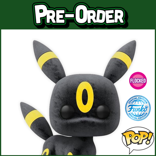 (PRE-ORDER) Funko POP! Games: Pokemon - Umbreon Flocked (FSE) #948