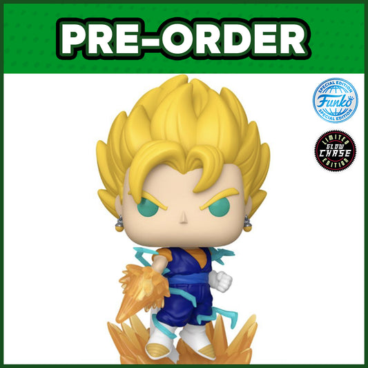 (PRE-ORDER) Funko POP! Animation: Dragonball Z - Super Saiyan Vegito GLOW CHASE (FSE) #2218