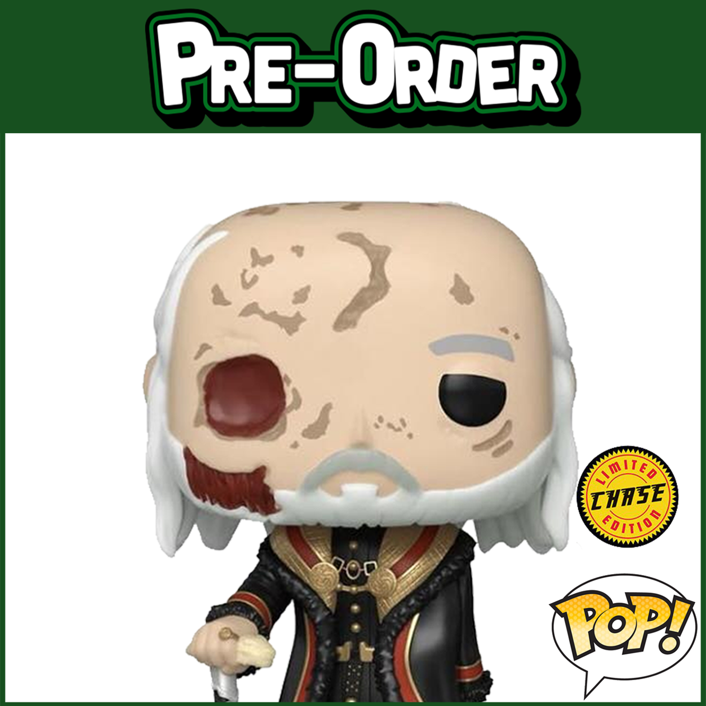 (PRE-ORDER) Funko POP! Television: House of the Dragon - Masked Viserys CHASE #15