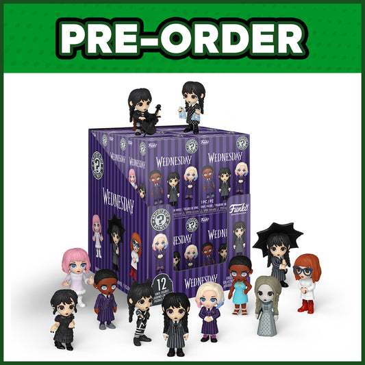 (PRE-ORDER) Funko Mystery Minis: Wednesday (Box of 12)