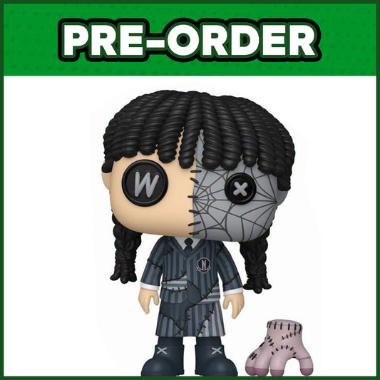 (PRE-ORDER) Funko POP! Television: Wednesday - Wednesday Addams with Thing #1942