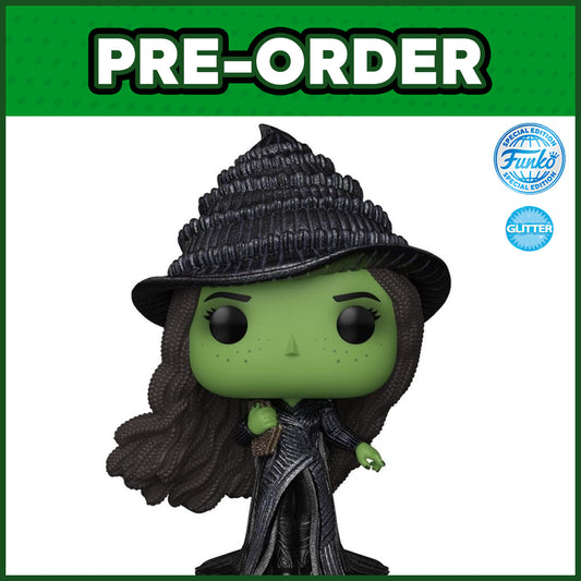 (PRE-ORDER) Funko POP! Movies: Wicked - Elphaba GLITTER #1925 (FSE)