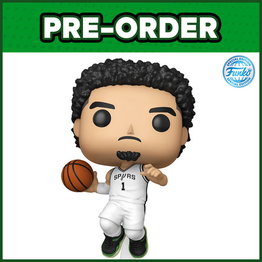 (PRE-ORDER) Funko POP! Basketball: San Antonio Spurs - Victor Wembanyama #216 (FSE)