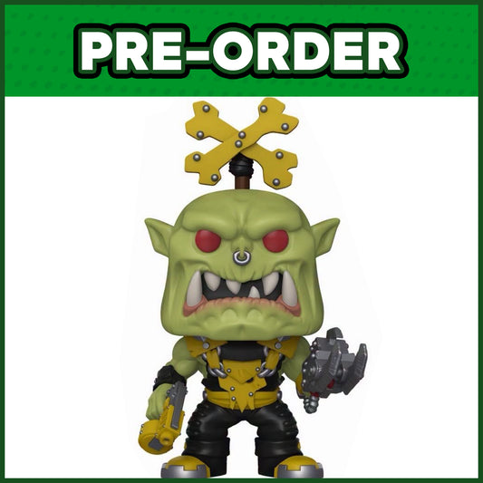 (PRE-ORDER) Funko POP! Games: Warhammer - Ork Nob #1290
