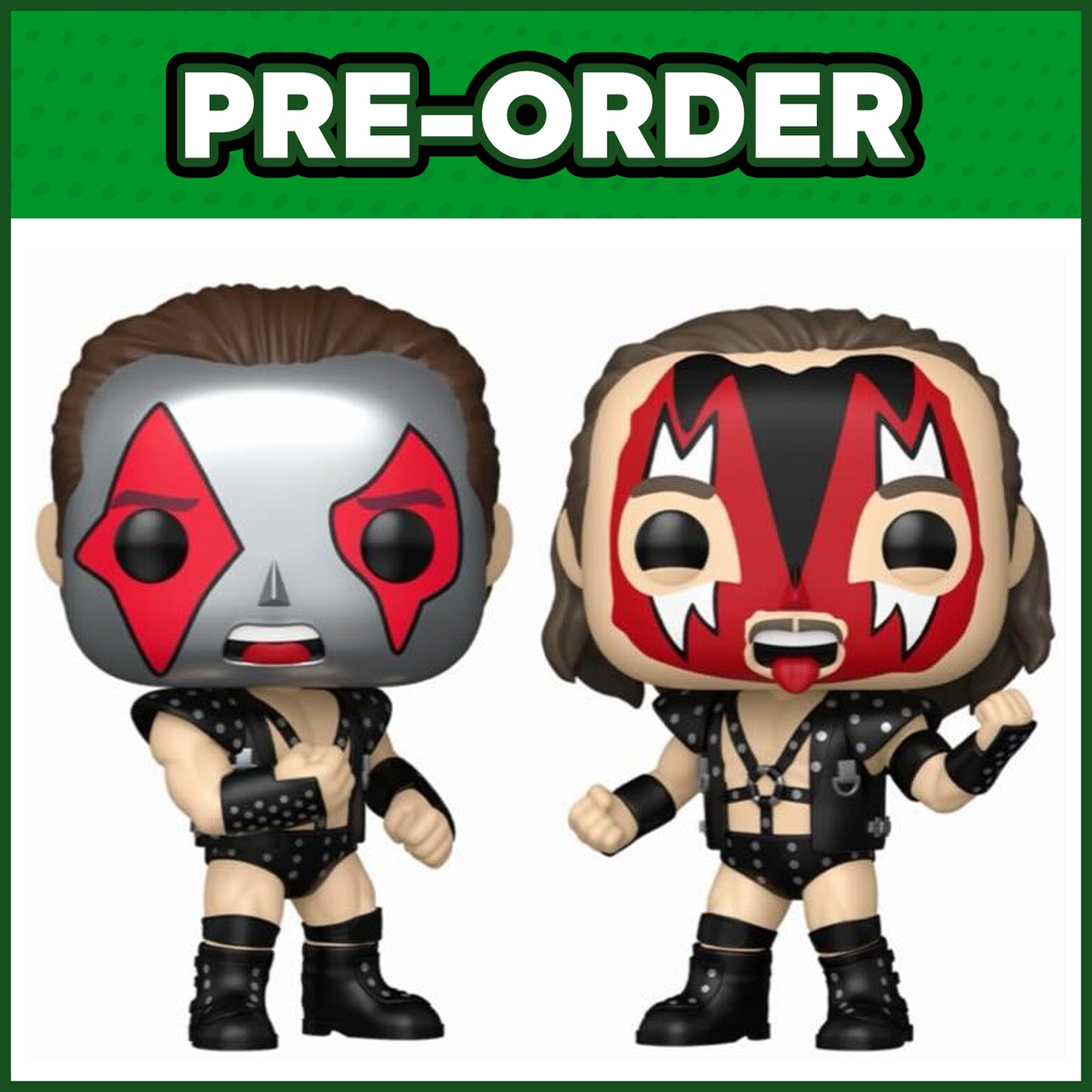 (PRE-ORDER) Funko POP! WWE: Demolition : Ax & Smash 2-Pack