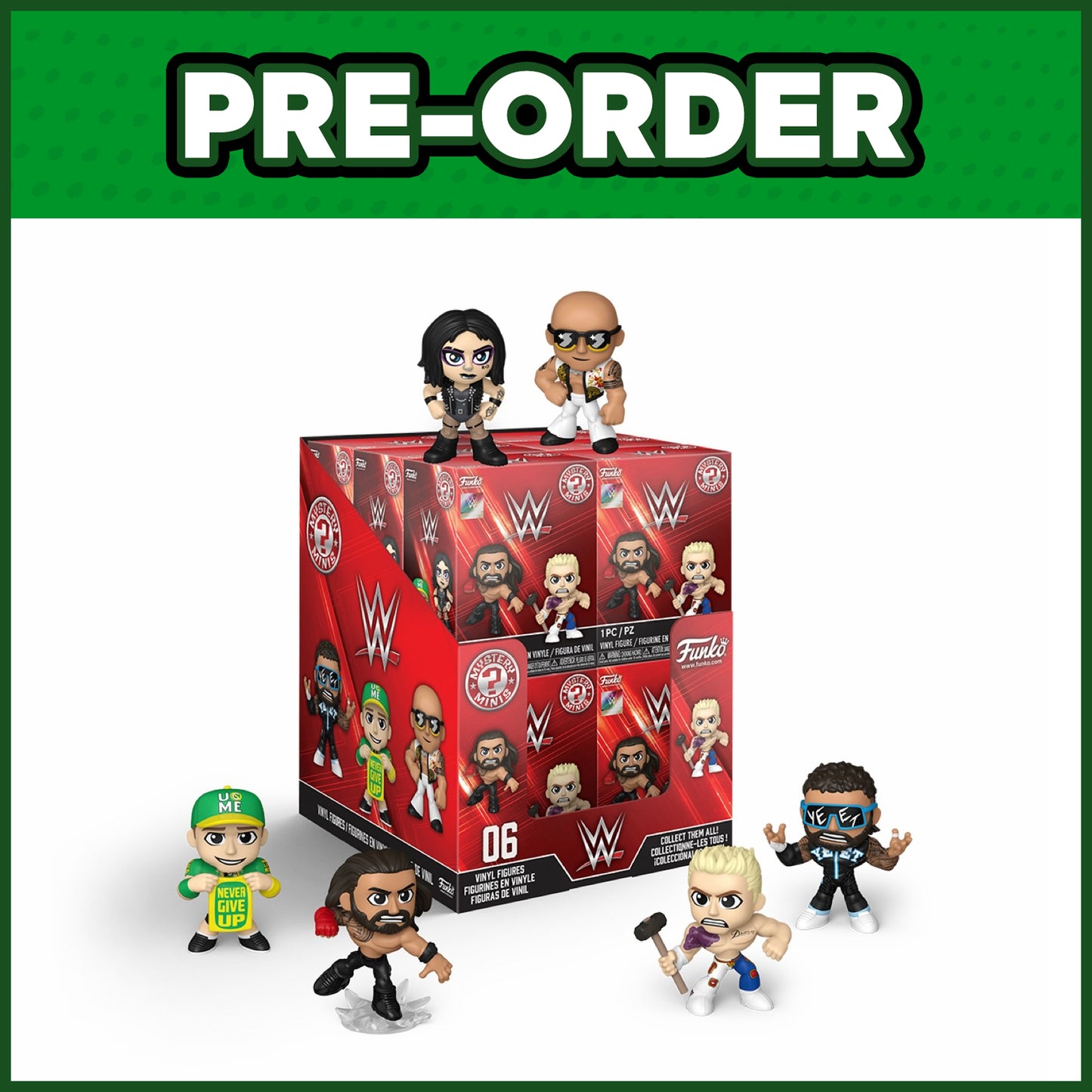 (PRE-ORDER) Funko Mystery Minis: WWE (Box of 12)
