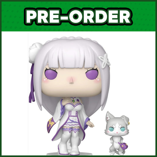 (PRE-ORDER) Funko POP! Animation: Re:Zero - Emilia with Puck #2112