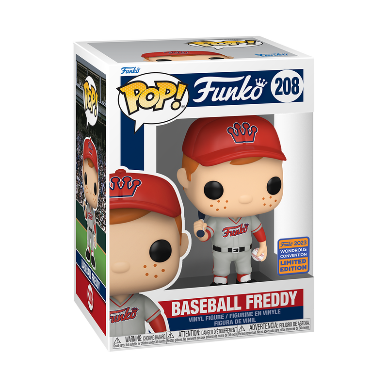 (PRE-ORDER) Funko POP! Baseball Freddy #208 (Wondrous Convention)