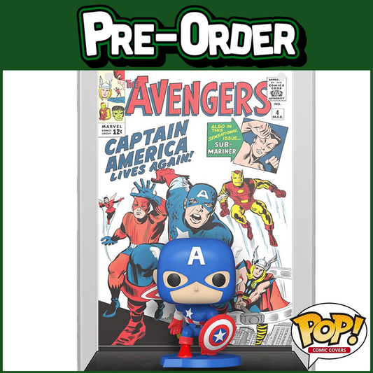 (PRE-ORDER) Funko POP Comic Cover: Marvel - The Avengers #4 (1963) Captain America #27